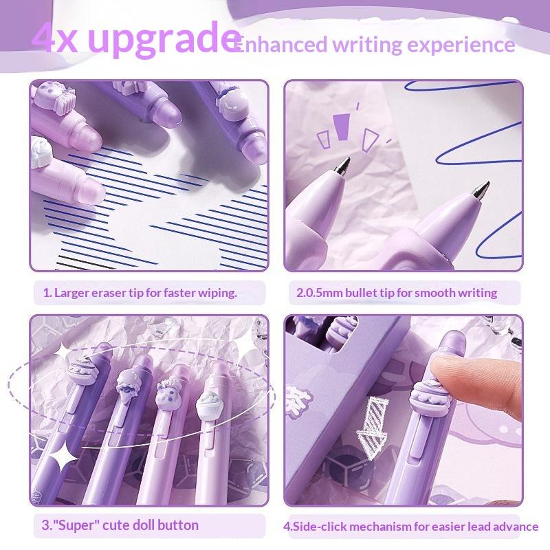 Set di penne gel cancellabili  - Retractable Eraser Pen Click recensione e prezzo