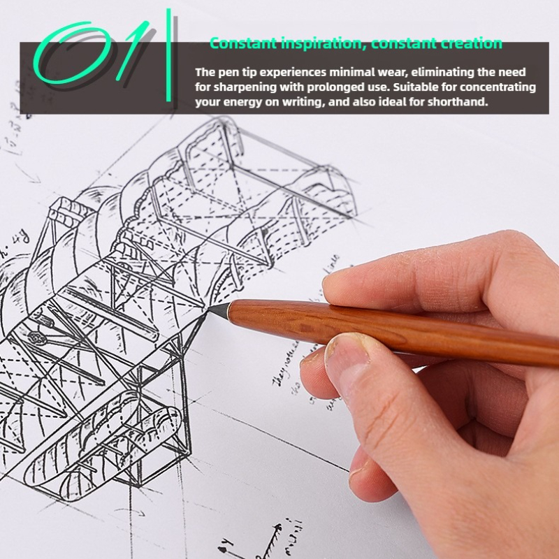 Matita eterna in legno senza a - Writing Tools recensione e prezzo