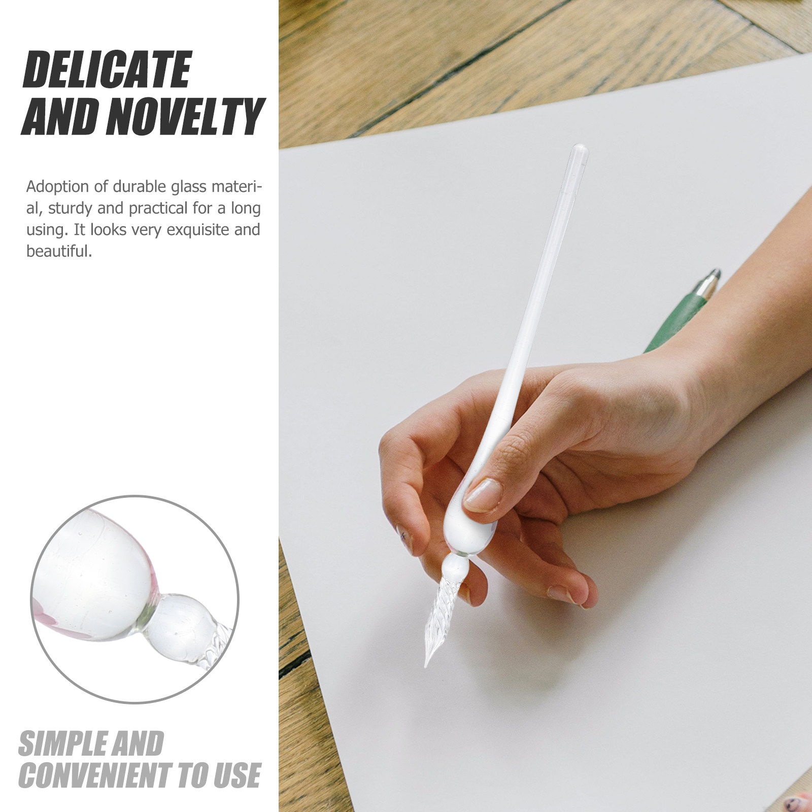 Penna a Immersione in Vetro pe - Writing Tools recensione e prezzo
