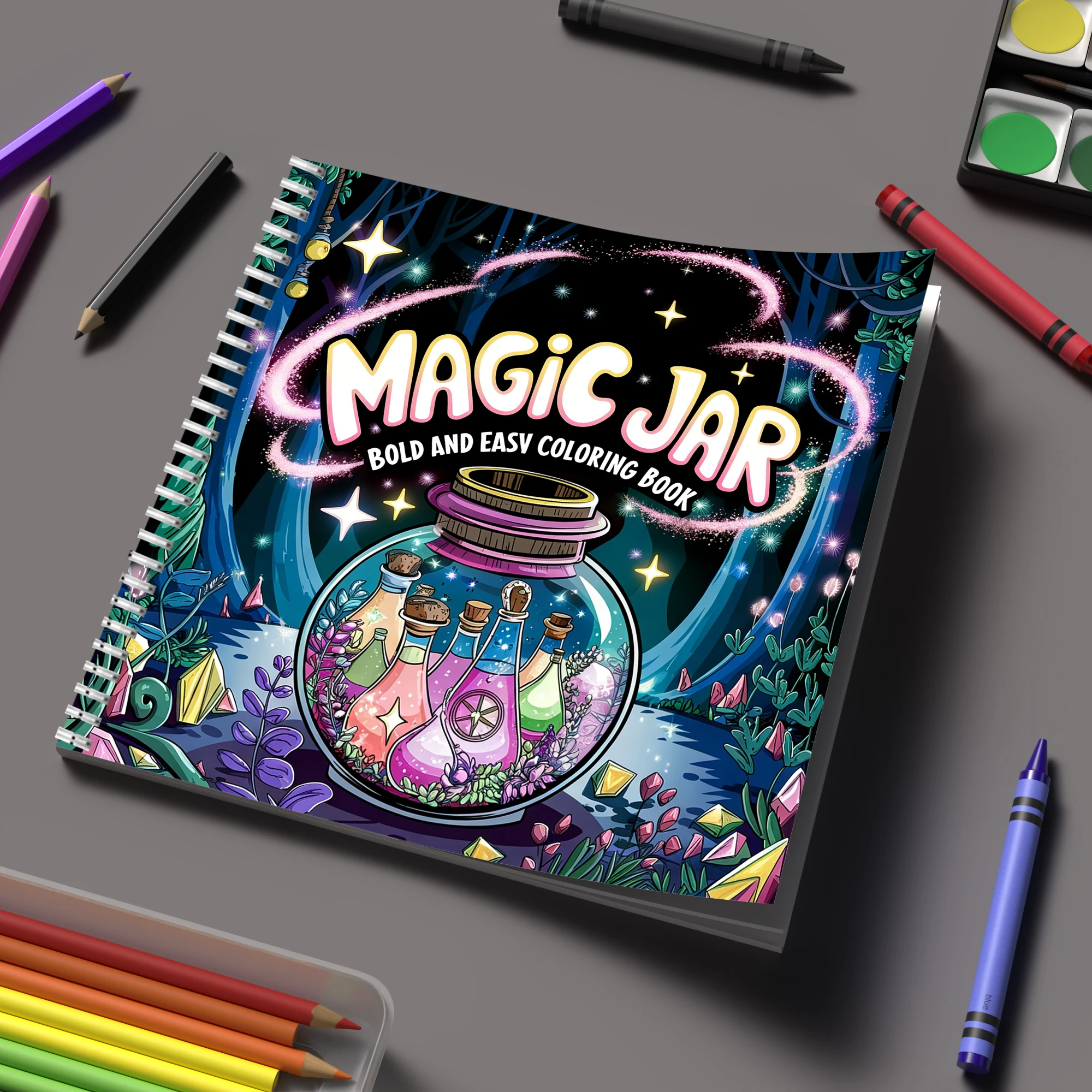Libro da Colorare in Barattolo - School Supplies recensione e prezzo