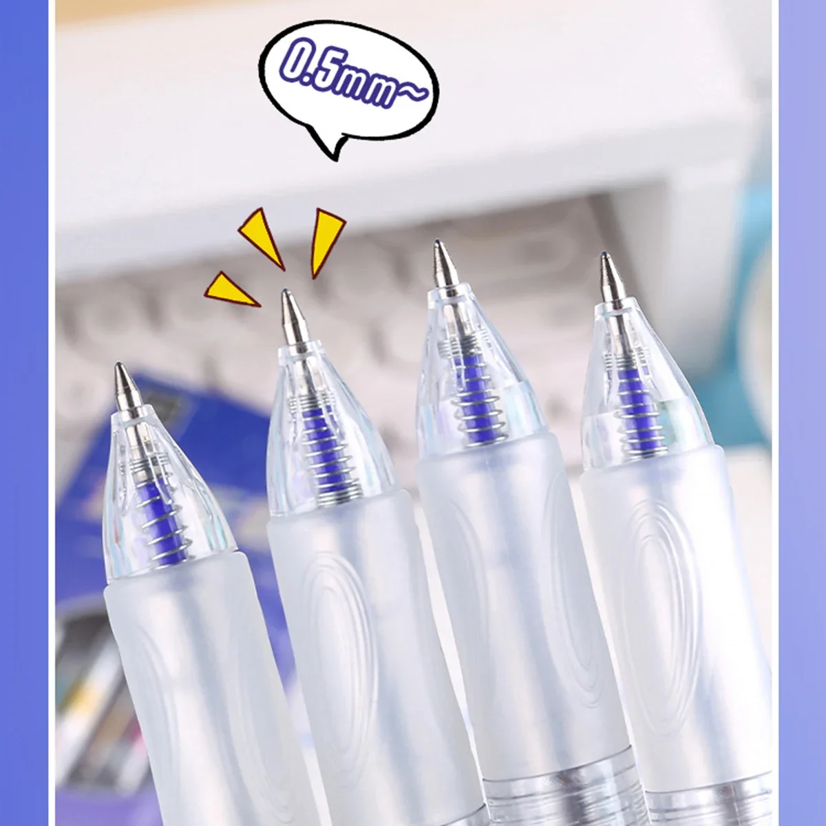 Confezione da 4 penne a gel re - Retractable Eraser Pen Click recensione e prezzo