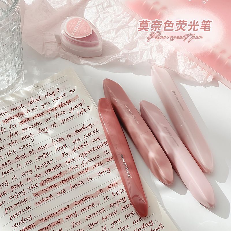 4 evidenziatori Morandi a dopp - Pastel Highlighter Set Double Ended recensione e prezzo
