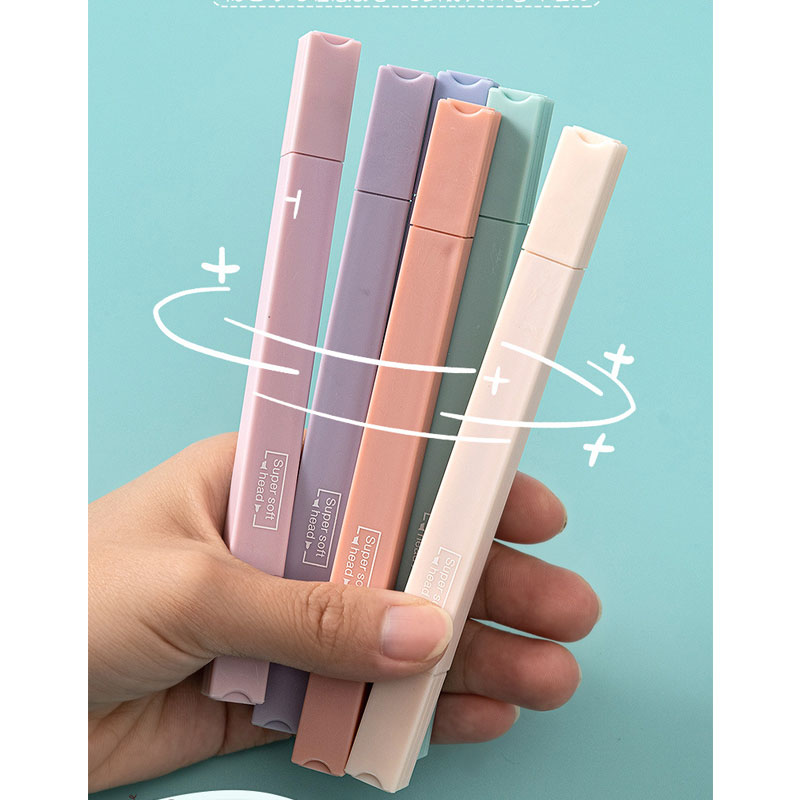 Set di 6 evidenziatori a doppi - Pastel Highlighter Set Double Ended recensione e prezzo